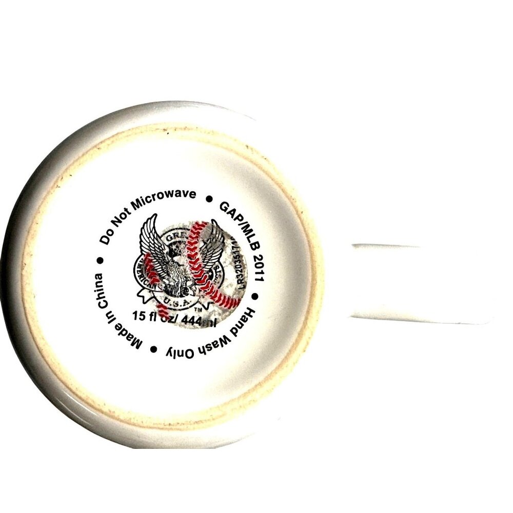 St Louis Cardinals Raised Logo Baseball Stitch Ceramic Mug Official MLB 2011 Mug - Picture 8 of 8